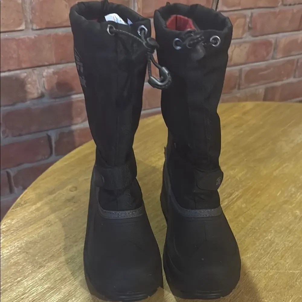 Kamik Canada Winter Boots Adult Sz 5 Black Removable Wool Liner Unisex